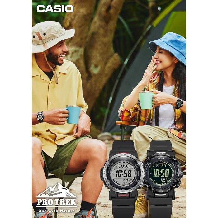 [Casio] Pro Trek Climber Line Радиоуправляемые часы на солнечных батареях PRW-35-1AJF Мужские Черные
