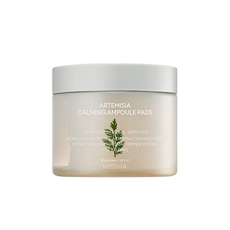 MISSHA Artemisia Soothing Ampoule Pads, (3 Options)