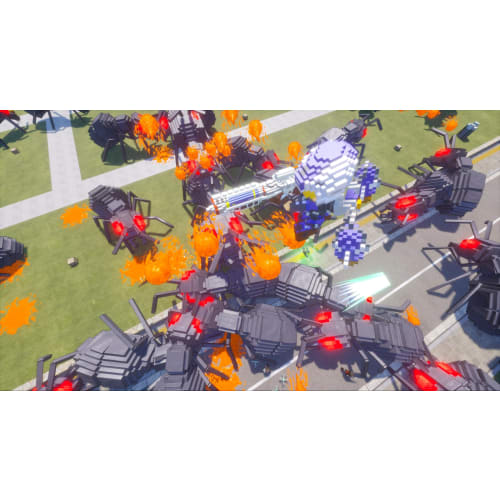 Сикаку снова появляется на квадратной земле!? DigiBoku Earth Defense Force 2 СИЛЫ ОБОРОНЫ ЗЕМЛИ: БРАТЬЯ МИРА - Переключить