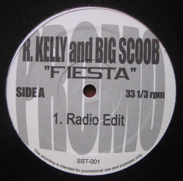 12-дюймовая пластинка R. KELLY BIG SCOOB Fiesta SST001 НЕ НА ОБЛОЖКЕ Рэп Хип-Хоп RB Б/у