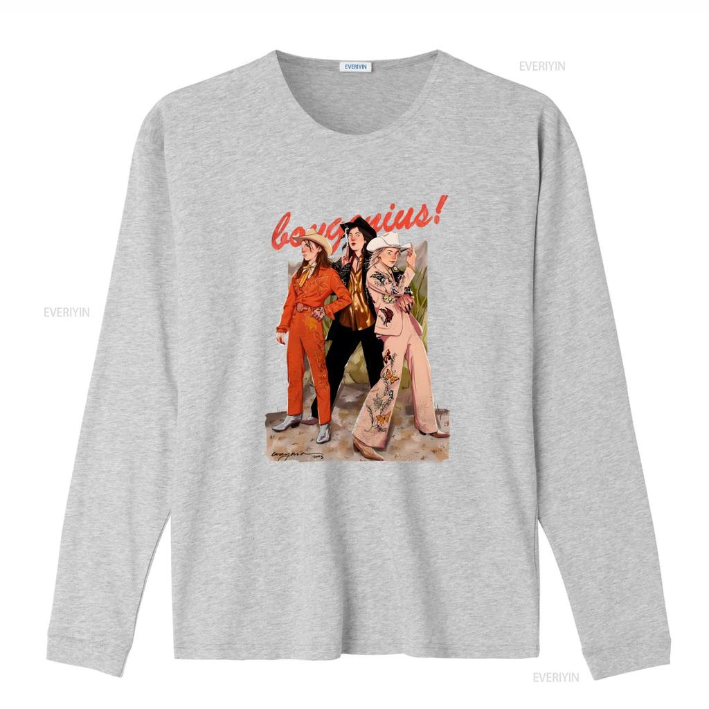 Boygenius 2023 Indie Rock Music Tour T Shirt All Sizes S 5XL Unique Band Design Perfect for Fans vintage Washed graphic