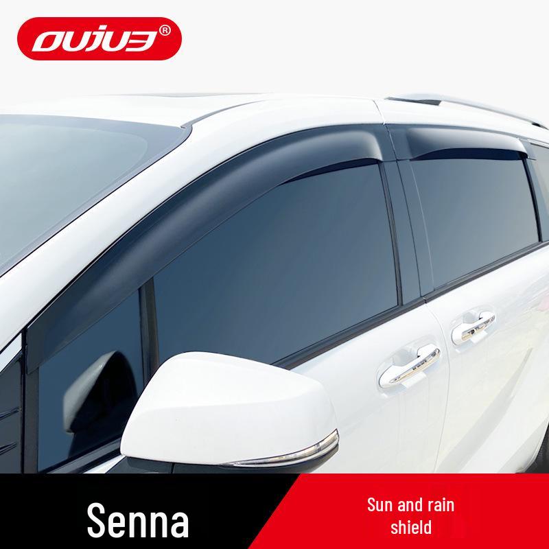 Suitable Electroplated Rain Guards & Window Visor Strips for 2021 Toyota Sienna