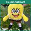 Cute Cartoon Spongebob And Patrick Plush Backpack Charms Made From Ultra Soft Material