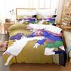 Комплект постельного белья Happy Sugar Life Single Twin Full Queen King Size, комплект постельного белья Aldult Kid Bedroom Duvetcover Set, простыня в стиле аниме