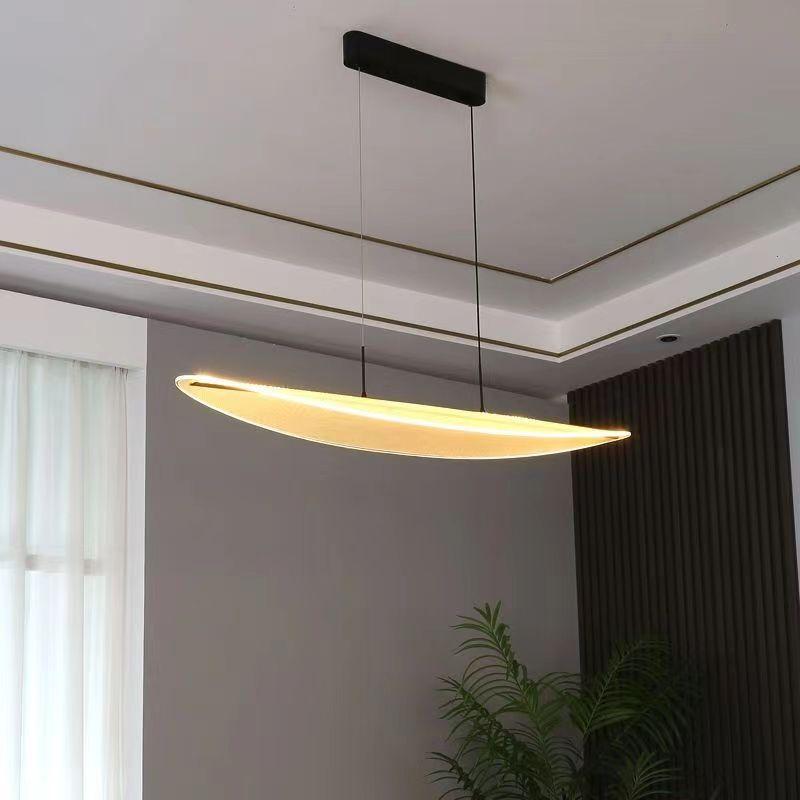 Подвесные светильники Дизайнерские потолочные подвесные светильники с листьями Гостиная Декор для спальни Роскошные осветительные лампы