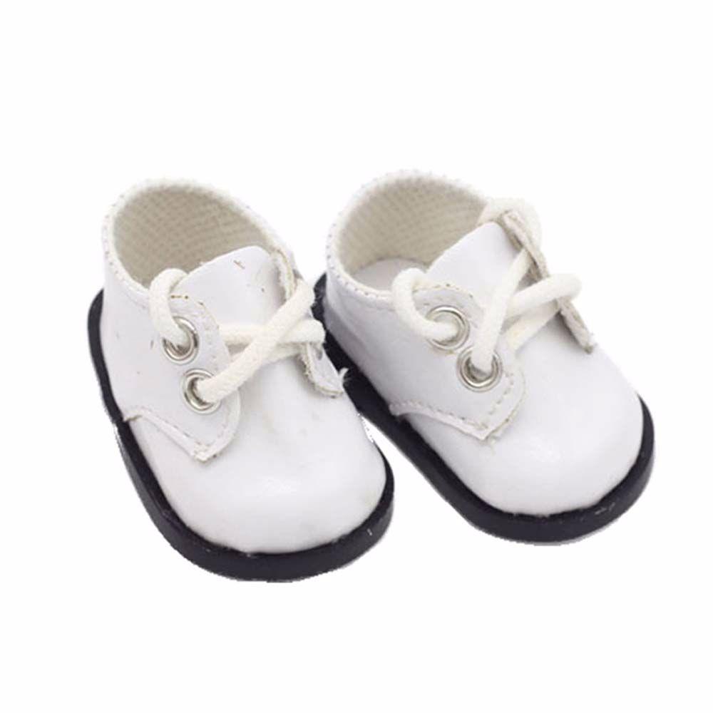 1 Pair Handmade 12 BJD Doll PU Shoes Fashion OB11 Leather Shoes ob11 Doll Sandals  EXO Doll