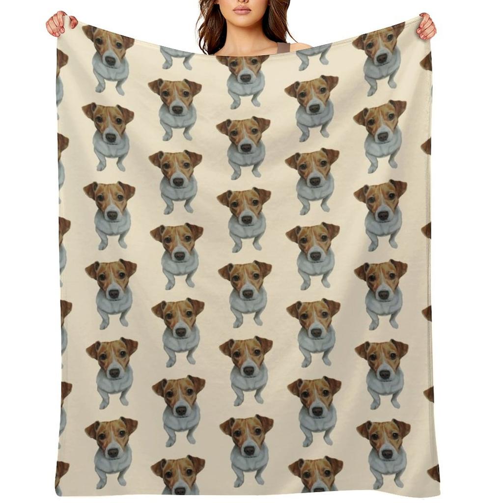 Скай джек-рассел-терьер Плед Многоцелевой Волосатый Кровать Модные пледы и накидки Пледы