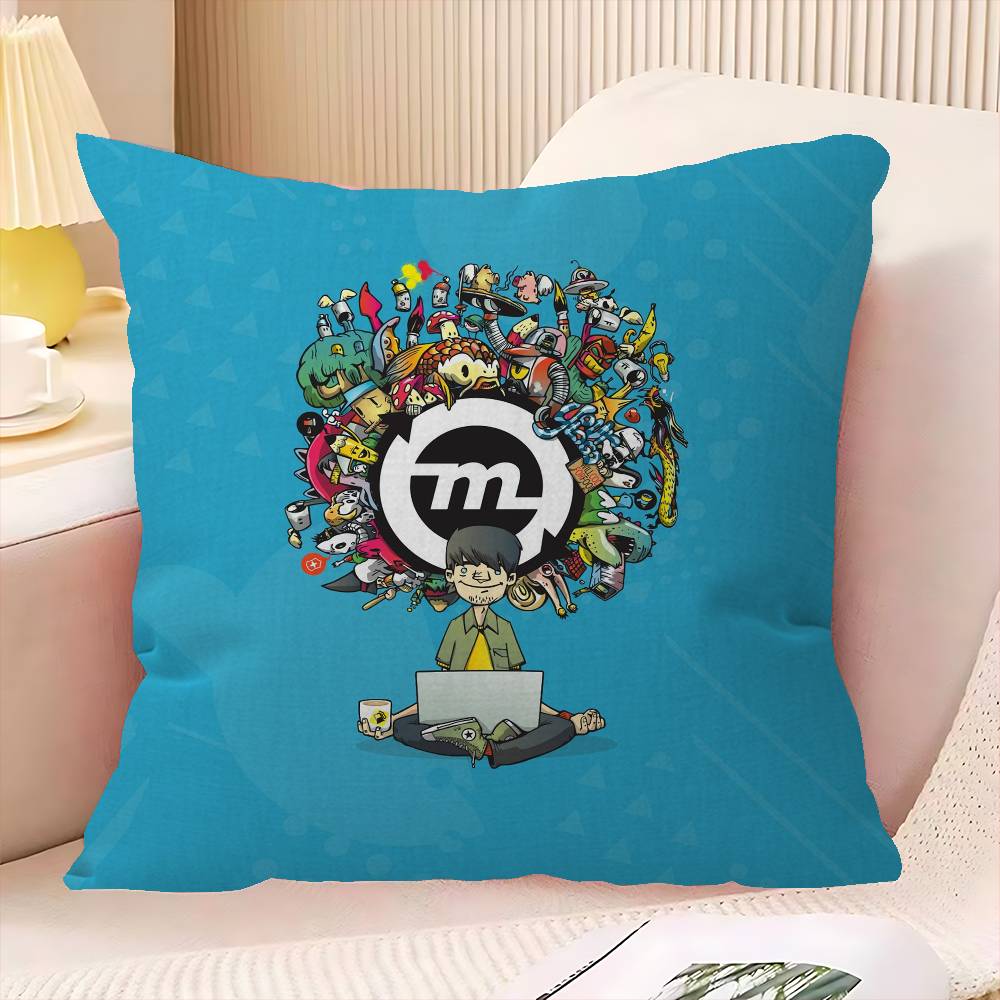NNirvana American Rock Band Cushion Cover Decorative Pillow Sofa Home Decor Case Pillow Cases