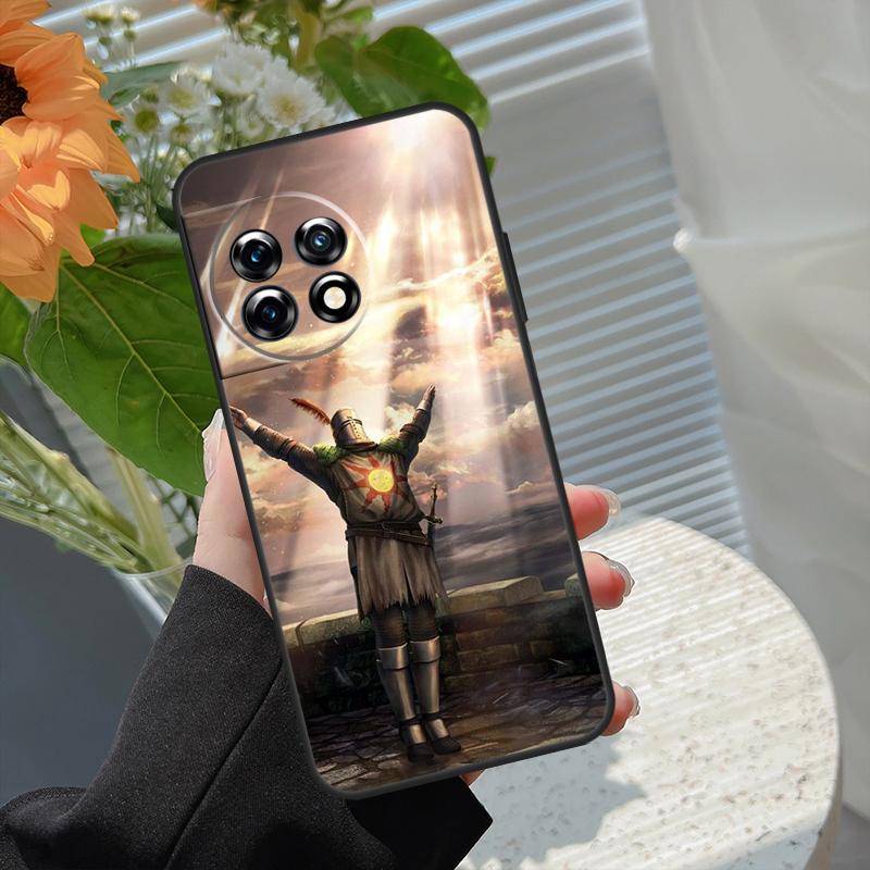 Praise the Sun Dark Souls Case For OnePlus 15 15R 12 12R 13T 13R 13 11 10 10R 10T 8T Nord 5 CE 2 3 4 Lite N20 N30 Cover
