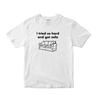 Double-sided Printed I TRIED SO HARD AND GOT SOFA Funny Parody Pure Cotton Short-sleeved T-shirt