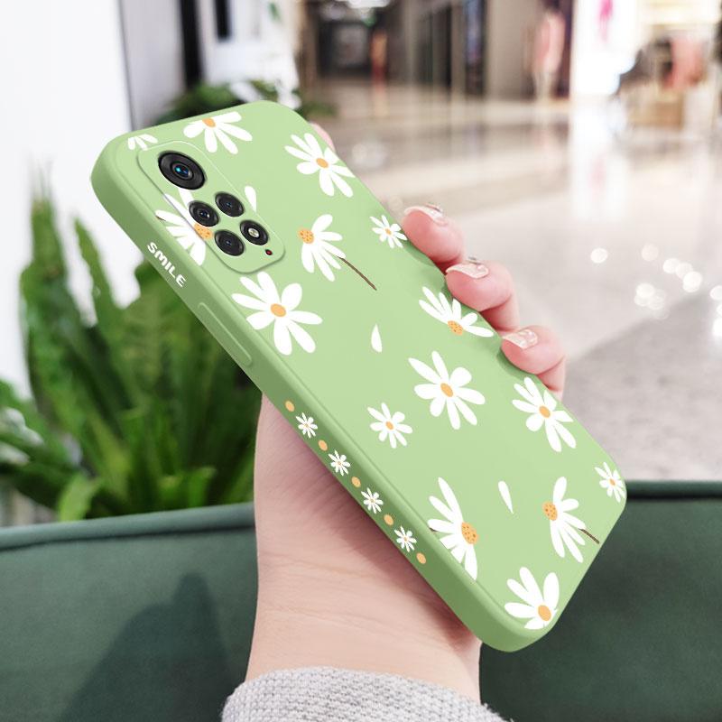 Plain Daisies Phone Case For Xiaomi Redmi Note 15 Pro Plus 4G 5G Silicone Cover