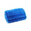 Lot de 2 brosses à poils doux à quatre côtés pour le visage, brosse à eau pour lavage de voiture - longueur 25 cm, bleu