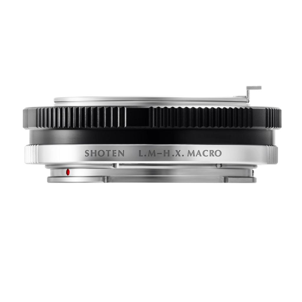 SHOTEN Mount Adapter M Mount Lens Hasselblad X Mount Lens Adapter with Helicoid Black High Precision Durable M (Leica Conversion) LM-HX