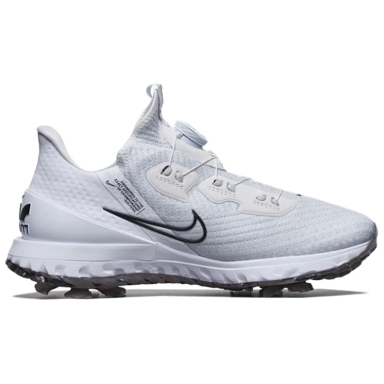 Nike Air Zoom Infinity Tour BOA Широкие белые черные мужские кроссовки Platinum-Tint Volt CV0756-133