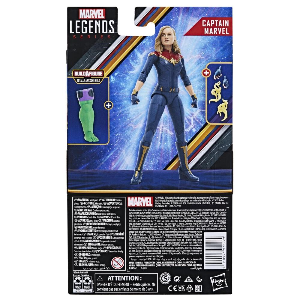 MARVEL Marvel Legends Series Captain Marvel, Marvels 6 Inch (15 Cm) Size Action Figure, for Ages 4 and Up F3680 Authentic Product