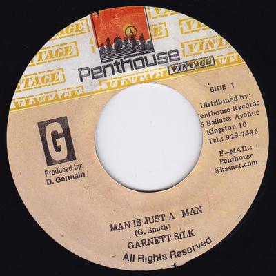 7-дюймовая пластинка GARNETT SILK - A Man Is Just A Man NONE Penthouse Vinta Ямайский регги, ска и даб Б/У
