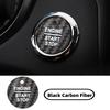Real Carbon Fiber Cover For Ford Focus Ranger mondeo F150 Escape EVOS Edge Taurus Car Engine Start Stop Button Sticker Interior