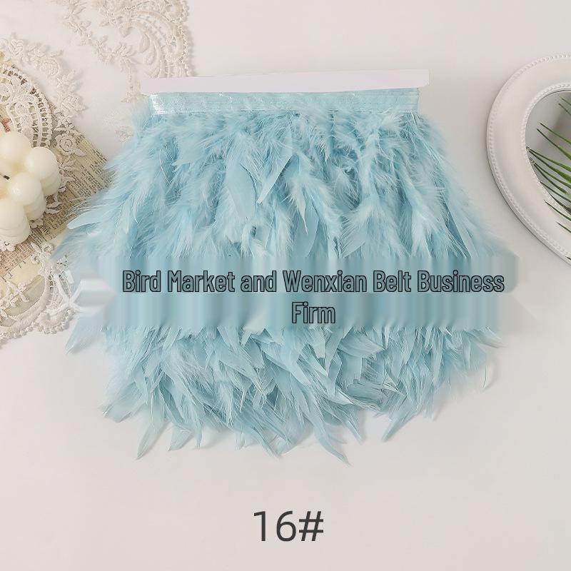 Отделка из перьев индейки 10-15 см для одежды, DIY и украшений