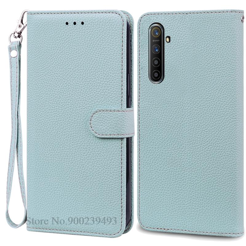 Для Realme X2 Чехол Силиконовый Мягкий Кожаный Чехол-Книжка с Кошельком Для OPPO Realme X2 Чехол Realme X 2 Чехол для Телефона Накладка Футляры