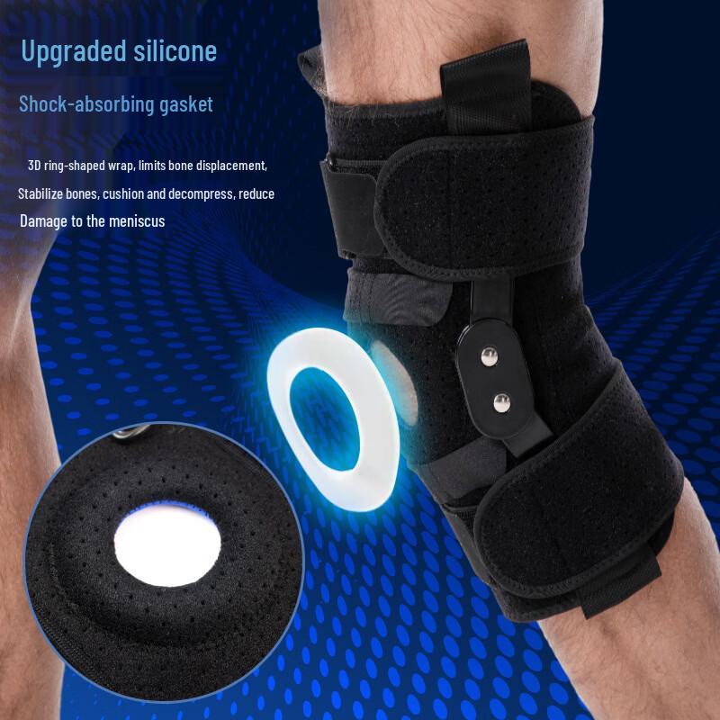 OLOEY Silicone Sports Knee Support Brace