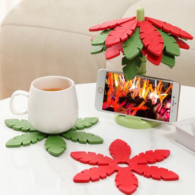 Подставки для горячих блюд из дерева, термостойкий коврик-держатель, набор против ожогов для кухни