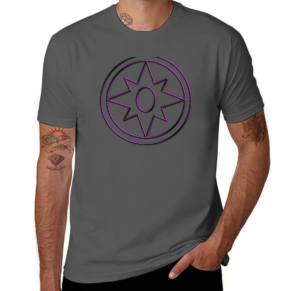 Embossed Violet Lantern Symbol TShirt Moisture Wicking Athletic TShirt