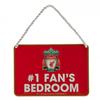 Official Bedroom No. 1 Fan Sign