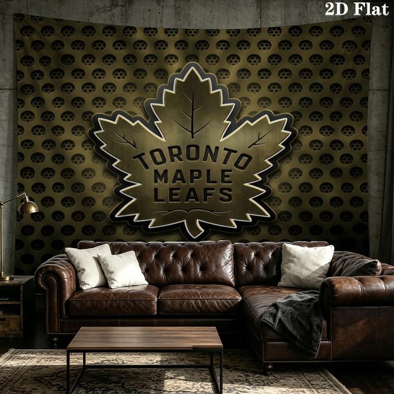 Toronto Maple Leafs Printed Tapestry – Wall Hanging for Bedrooms, Dorms, and Home Decor