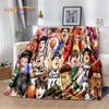 Мягкое плюшевое одеяло с рисунком аниме Slam Dunk, фланелевое одеяло для гостиной, спальни, кровати, дивана, чехол для пикника Bettdecke