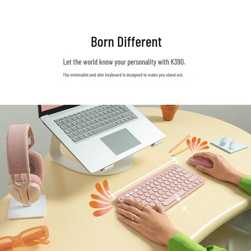 Logitech Pebble 2.0 Wireless Mouse & K390 Keyboard Combo
