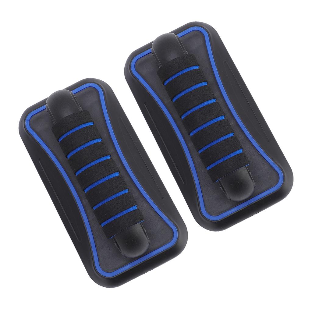 1 Pair Double Use Abdominal Wheel Quiet Multifunctional Abdominal Wheel with Push Up Bar for Fitness Equipment