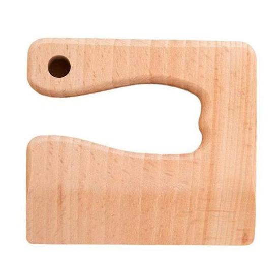 Детский деревянный нож, безопасный для детей, овощерезка, обучающая игрушка для готовки, ролевые игры, резак