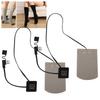 1 Pair 77-122℉ Range Electric Socks Heating Heating Pad  Winter Outdoor Sports