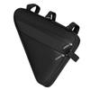 Bike Triangle Frame Bag 2.3L Reflective Night Riding Security Tool Storage Pack Bike Bag Black 2.3L