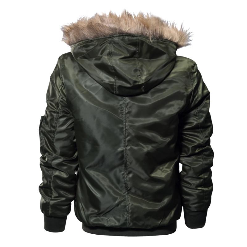 Men Air Force Tactical Jacket Warm Wool Liner Outerwear Parkas Winter Military Bomber Jacket Coat