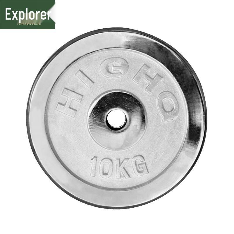 Весовая тарелка для штанги и гантелей Explorer с покрытием