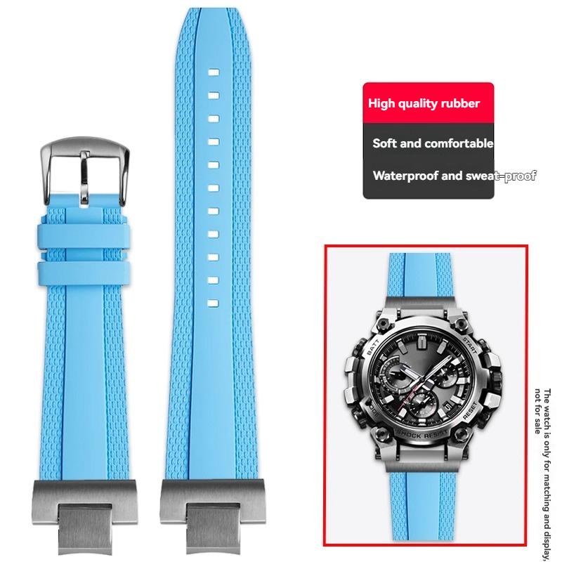 Для Casio G-SHOCK серия 5672 MTG-B3000 модифицированные модные аксессуары ремешка для часов со быстросъемным креплением из фторкаучука