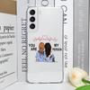 Мультяшный чехол Greys Anatomy You Are My Person прозрачный для Samsung Galaxy S25 S24 S23 Ultra S22 Plus S21 FE Мягкие чехлы Fundas