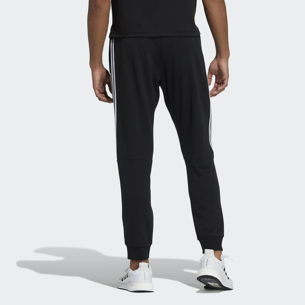 Adidas Regular Fit Sports Cuffed Pants Men Bottoms Black GP0955