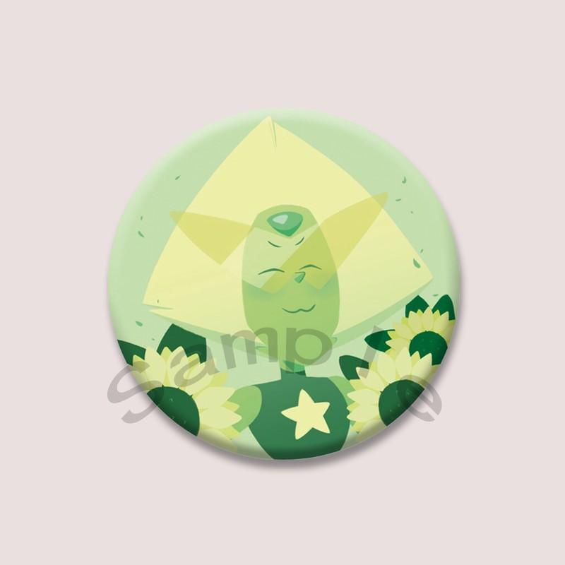 Frog with A Cowboy Hat Pins Funny Cat Skull Images Round Brooches on Backpack Fashion Jewelry Badge Accessories Gifts for Friend