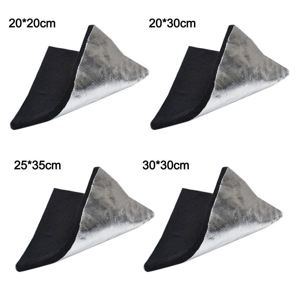 Black Carbon Fiber Felt Aluminum Foil Flame-retardant Welding Protective Blanket High-temperature Resistant Fireproof