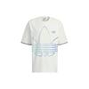 Originals Trefoil Logo Print Sports Short Sleeve T-Shirt Men Tops White IP7543