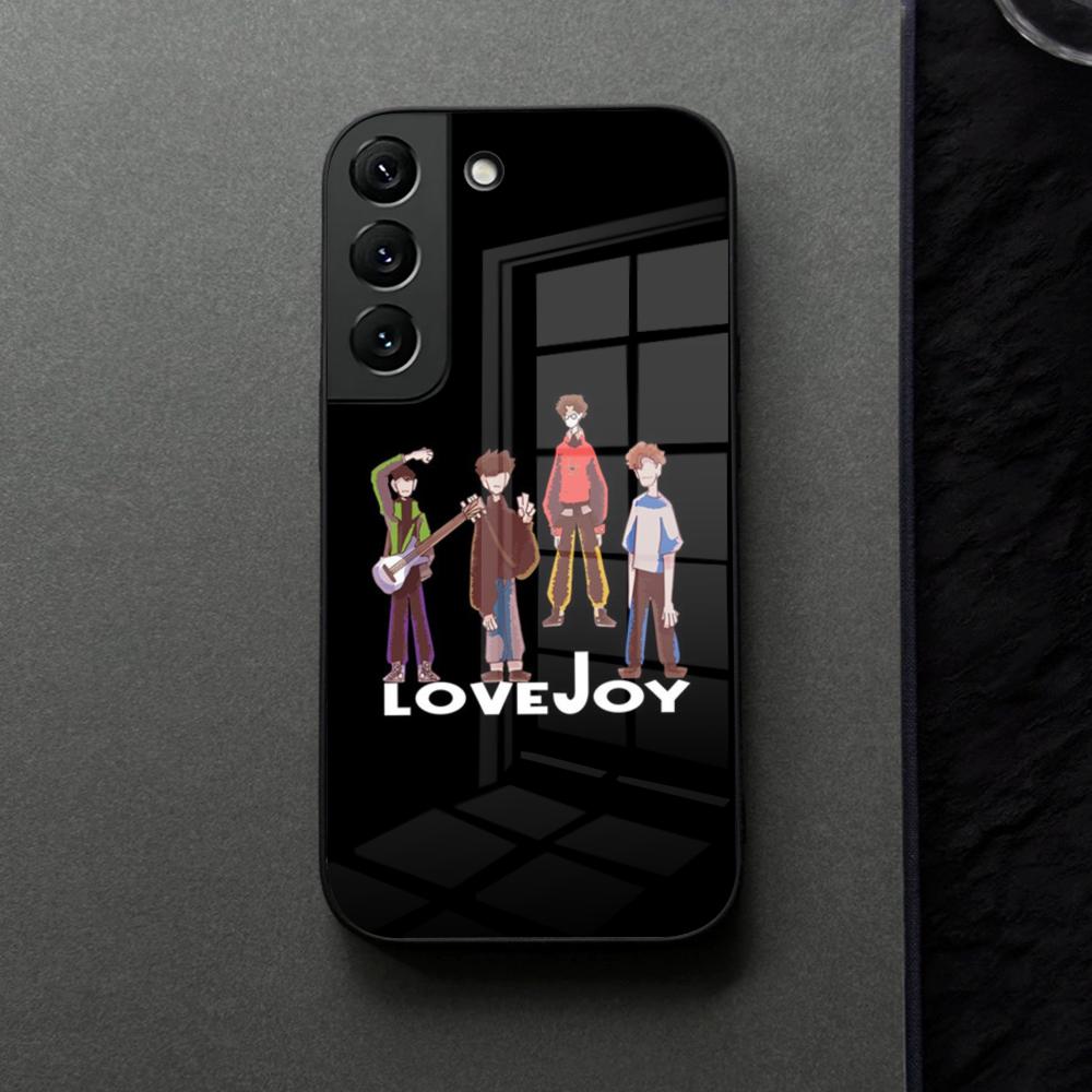 Мультяшный Чехол для Телефона Lovejoy Band Стекло Для Samsung Galaxy S21 S26 S25 S22 S20 S24 S23 Ultra Fe Plus A16 A34 A54 A24 Coque