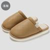 Cotton Slippers Autumn and Winter Indoor Home Home Thick Bottom Plush Warm Comfortable Plush Cotton Slippers