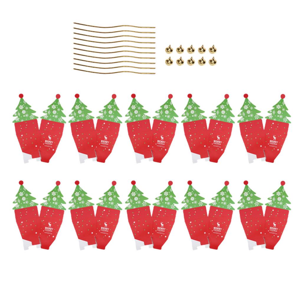 Merry Christmas Bombonera Santa Paper Gift Box Christmas Tree Elk Gift Packaging Box New Year Xmas Party Decoration