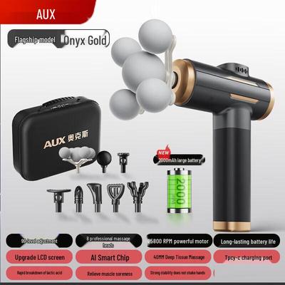 AUX AI Смарт-массажный пистолет с ЖК-дисплеем, штекер CN (адаптер в комплекте)
