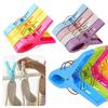 4Pcs Set Non-Slip Beach Towel Clips Lightweight Laundry Clips Hanging Clamps  Home Organization