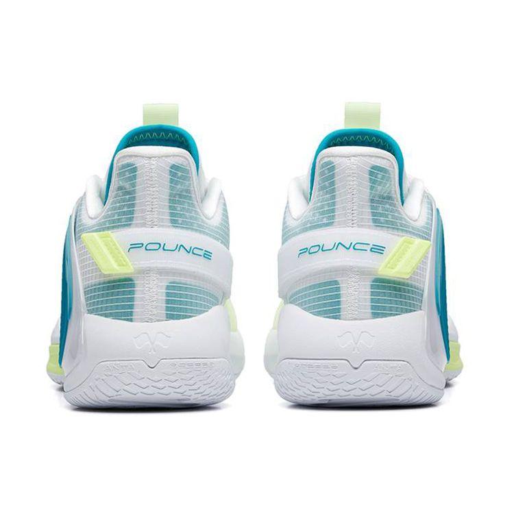 Anta Баскетбольные кроссовки Jump 2.0 Hayward GH High-Top мужские кроссовки белые желтые синие 112231606-1