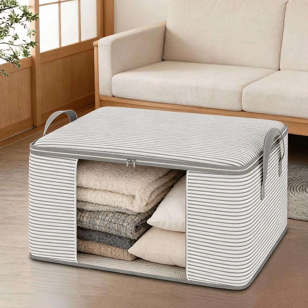 Non-Woven Fabric Window Storage Bags Large Capacity Quilt Storage Box Clothing Storage
