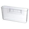 Wall Mounted Storage Organizer Box Punch Free Strong Adhesive Transparent Wall Phone Holder for